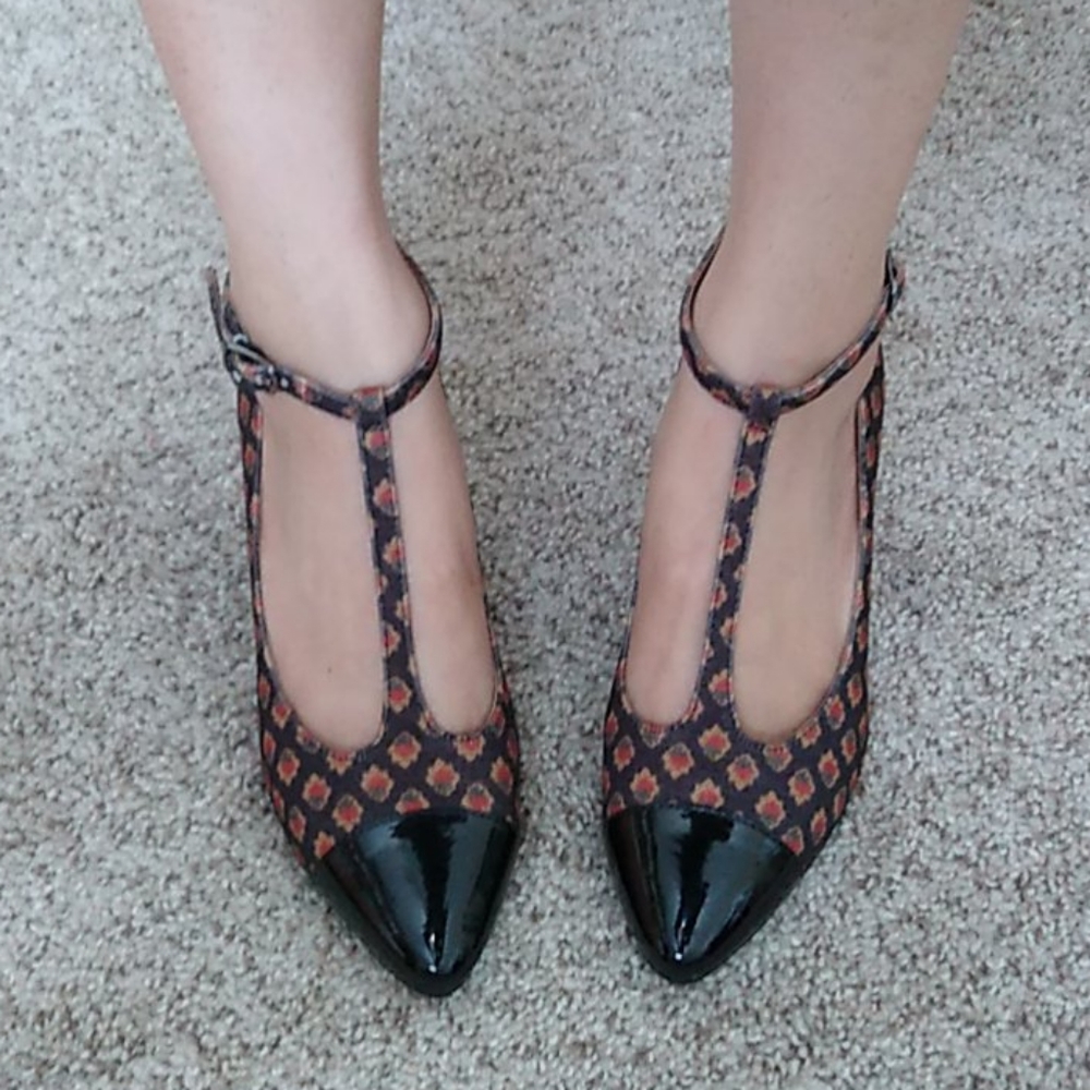 Vintage style heels
